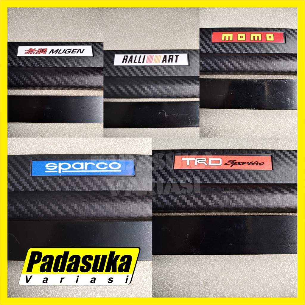 Dudukan Tatakan Cover Plat Nomor Mobil JDM Plat Nomor JDM Jazz Carbon Mugen Plat Nomor Mobil Variasi