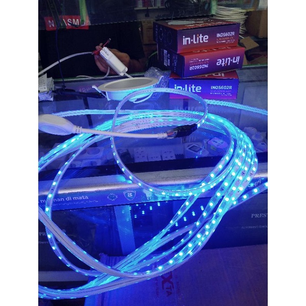LAMPU LED STRIP SELANG SMD 5050 WARNA KUNING.PUTIH.MERAH.BIRU.HIJAU