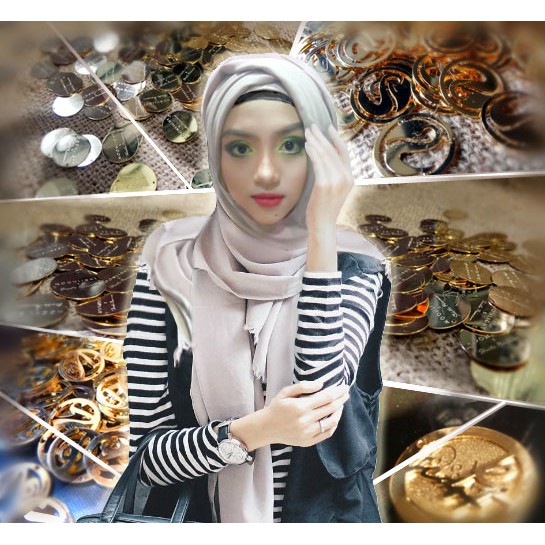 JUAL PLAT LABEL MERK ETCHING / ETSA  LOGAM KUNINGAN & STAINLESS  AKSESORIS JILBAB PASHIMA & KERUDUNG