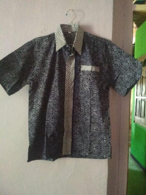 New Arrival Distro Batik Pria Bordir Sogan Hrb026 Batikaf Notoarto Batik Ipnu-ippnu Hem Pria