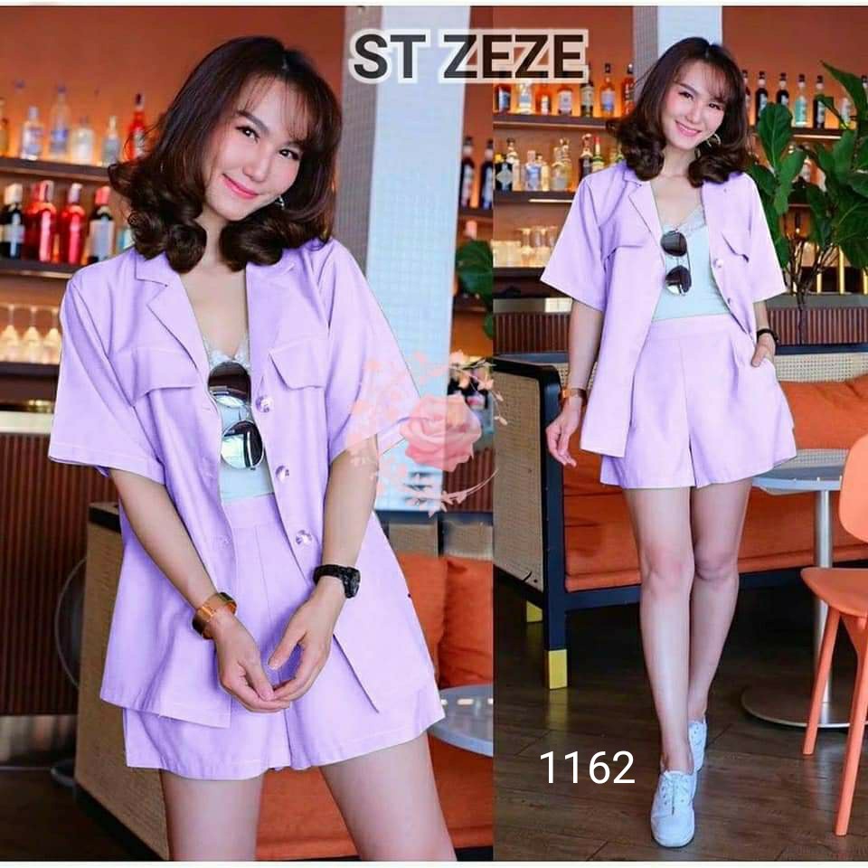 SETELAN WANITA 1161 FASHION WANITA TWO PIECE SET