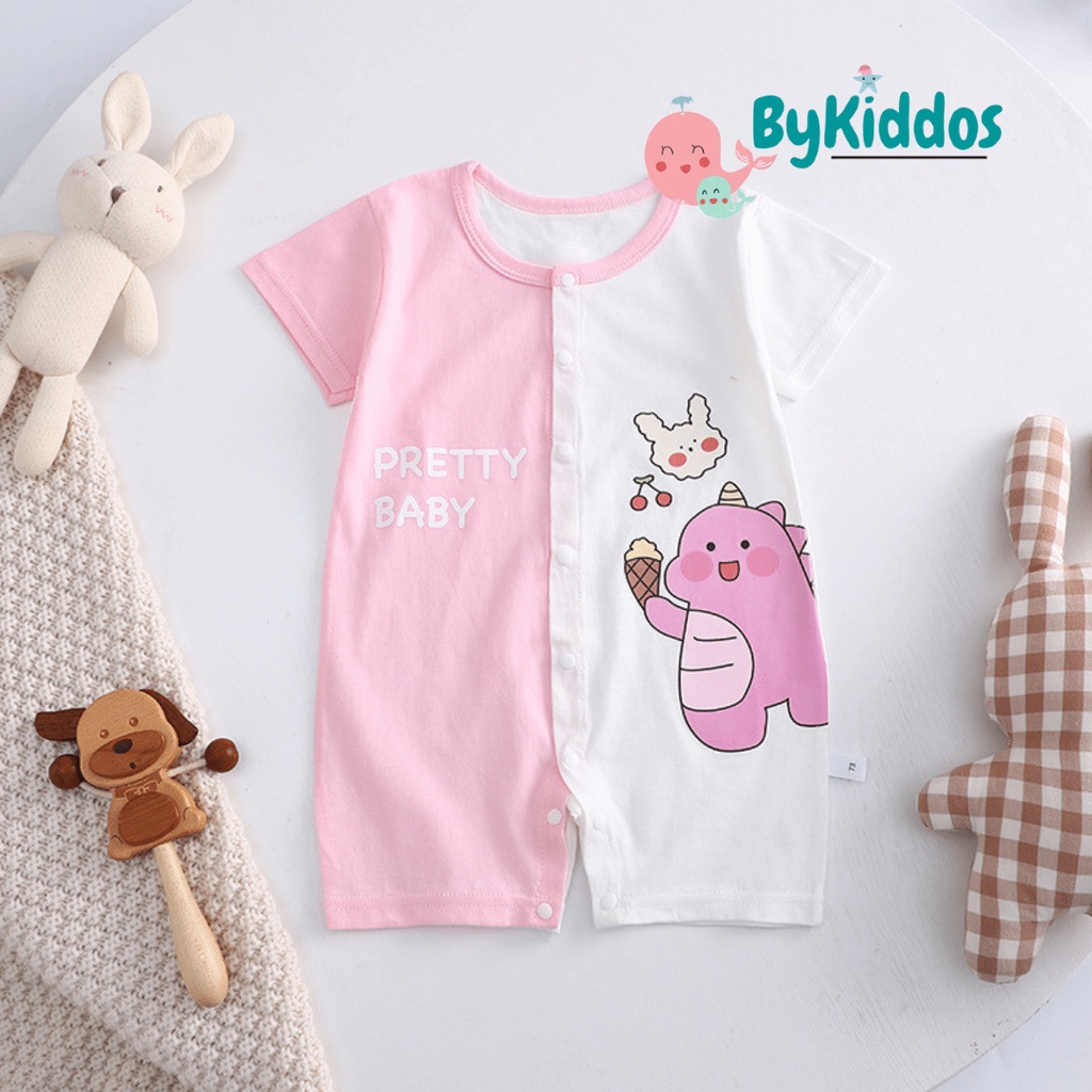 ByKiddos - Jumper Bayi Impor / Romper Jumpsuit Anak / Baju Bayi Newborn 0-1 Tahun