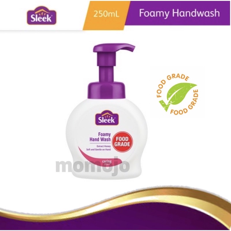 SLEEK Foamy Hand Wash Sabun Pembersih Tangan Botol 250 ml