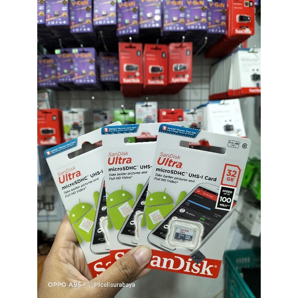 memory 32Gb Sandisk kartu memori Sandisk 32 GB original