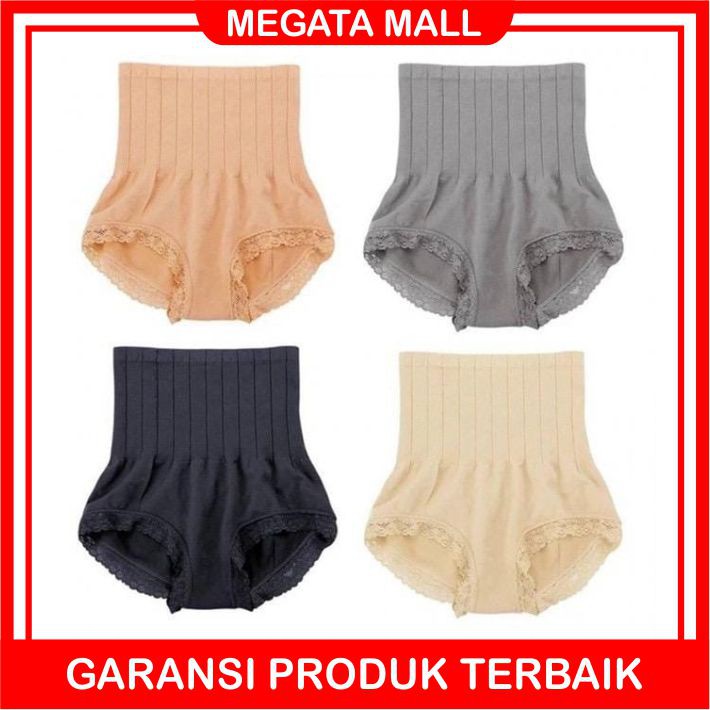 ♫ Megata ♫ A027 Korset Slimming Pants Celana Dalam Wanita CD Pengecil Perut Langsing Murah Import