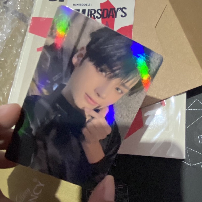 POB Weverse PC Hologram Hyuka Hueningkai TXT Thrusday Childs official