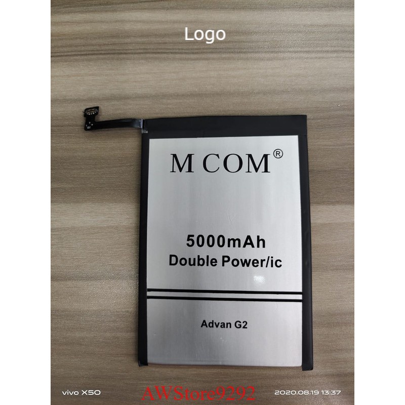 Mcom Battery Batre Baterai Double Power Mcom Advan G2