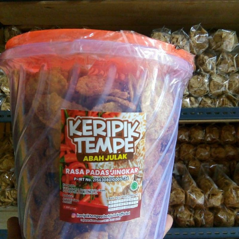 

keripik tempe toplesan