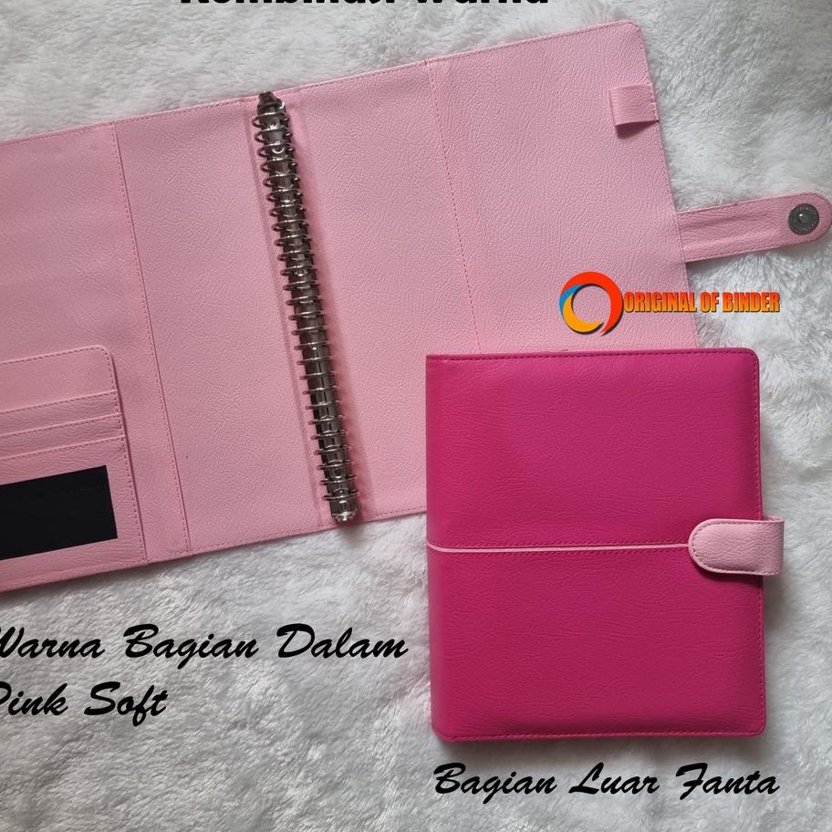 

[Stok.Ready]⭐ BINDER POLOS KOMBINASI WARNA A5 & B5(ORI0437) [tankss...]