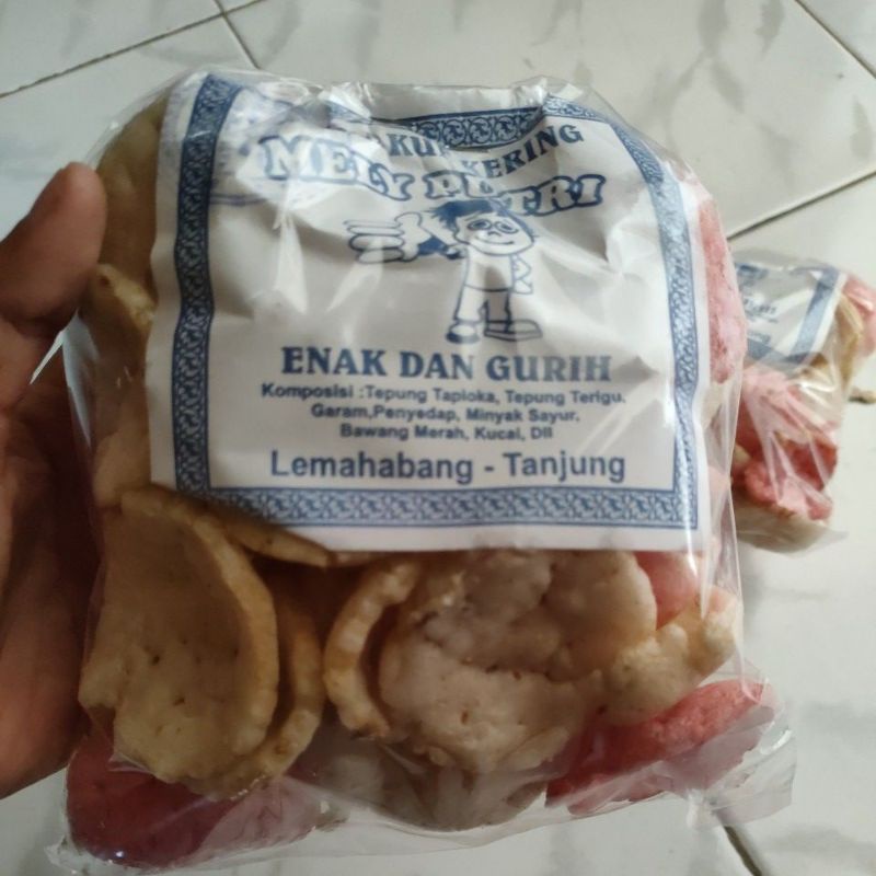 

kerupuk diesel khas Brebes goreng minyak