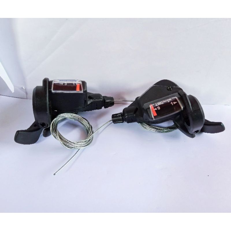 Shifter Sepeda 3 x 9 Speed Microshift Asli Original Tuas Pemindah Gigi Depan Belakang Micro Shift Tr