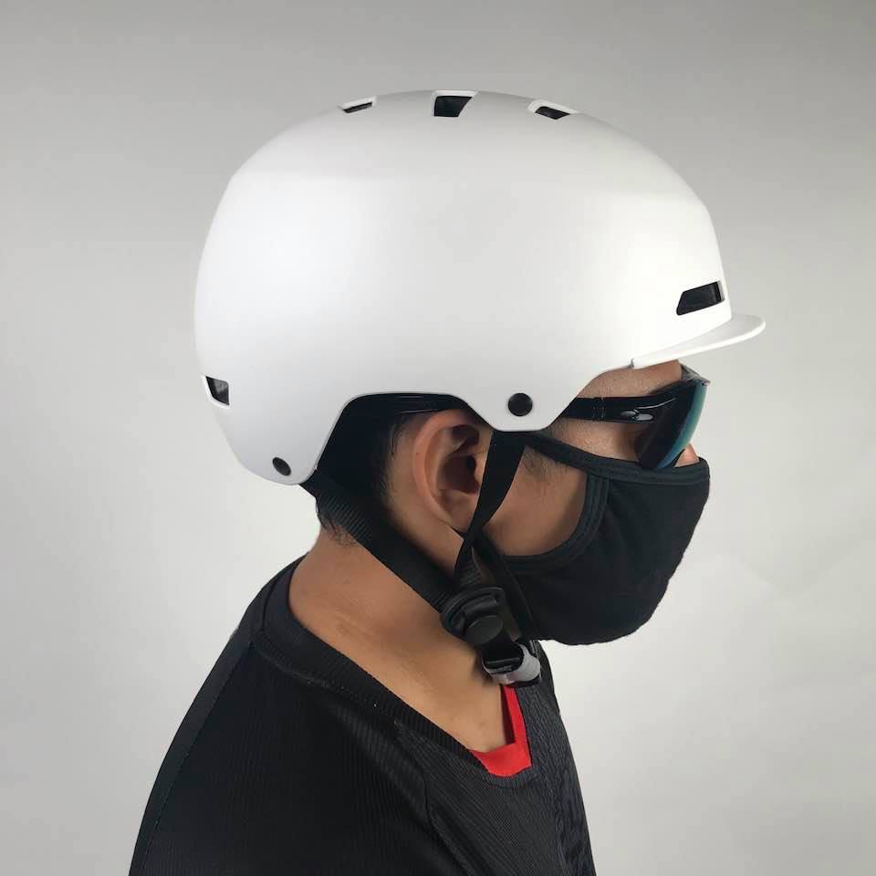 BUY 1 GET 1 FREE Helm Sepeda SingletrekCityTrex HSB SilverWhite L Buff