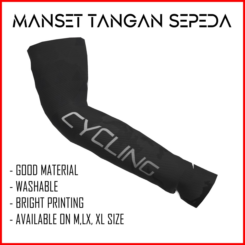 Manset Tangan Deker Pria Lengan Panjang 168 - Handsock Deker Voli