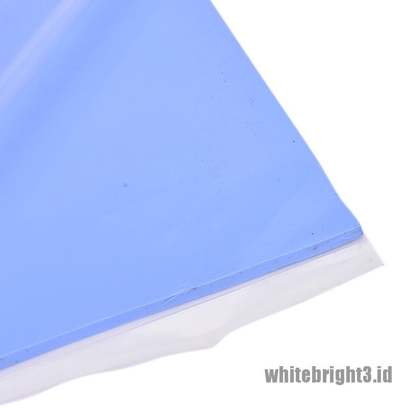 &lt; White3 &gt; Bantalan Silikon Konduktif Termal Pendingin Heatsink GPU CPU Warna Biru