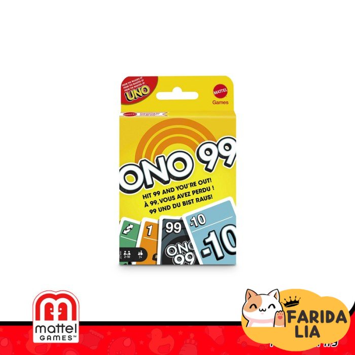 Jual UNO Card - ONO 99 Ono99 Card Game Mattel Games | Shopee Indonesia