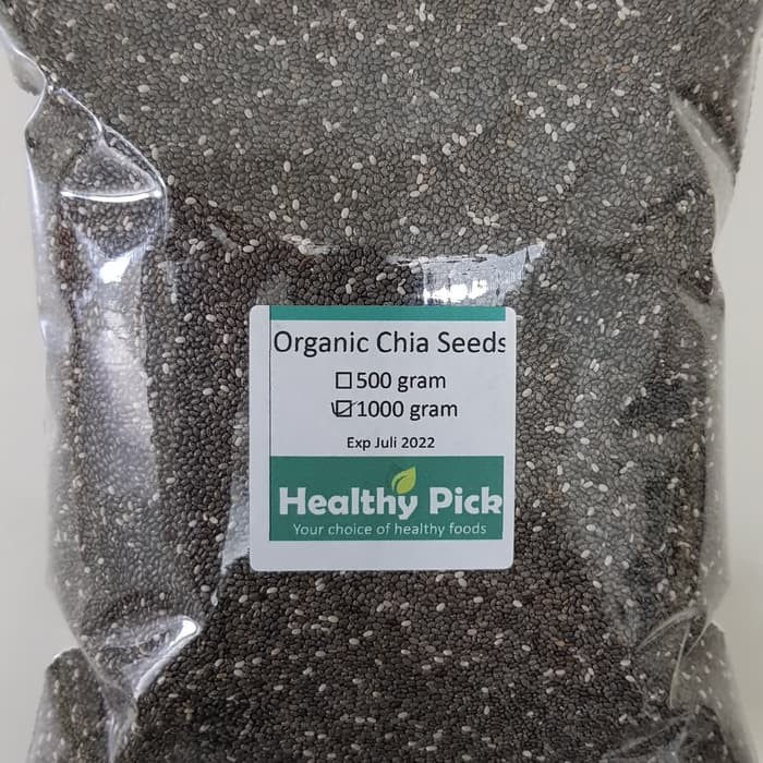 

Dijual Black CHIA SEED Organic Organik 1 Kg Berkualitas