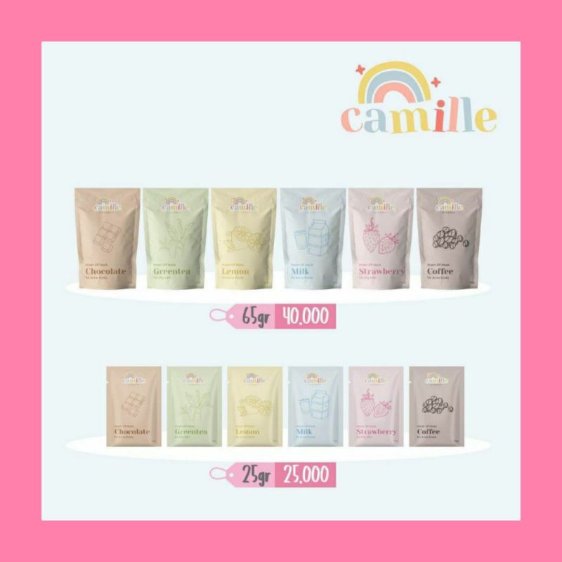 Camille Beauty Mask Masker Camille