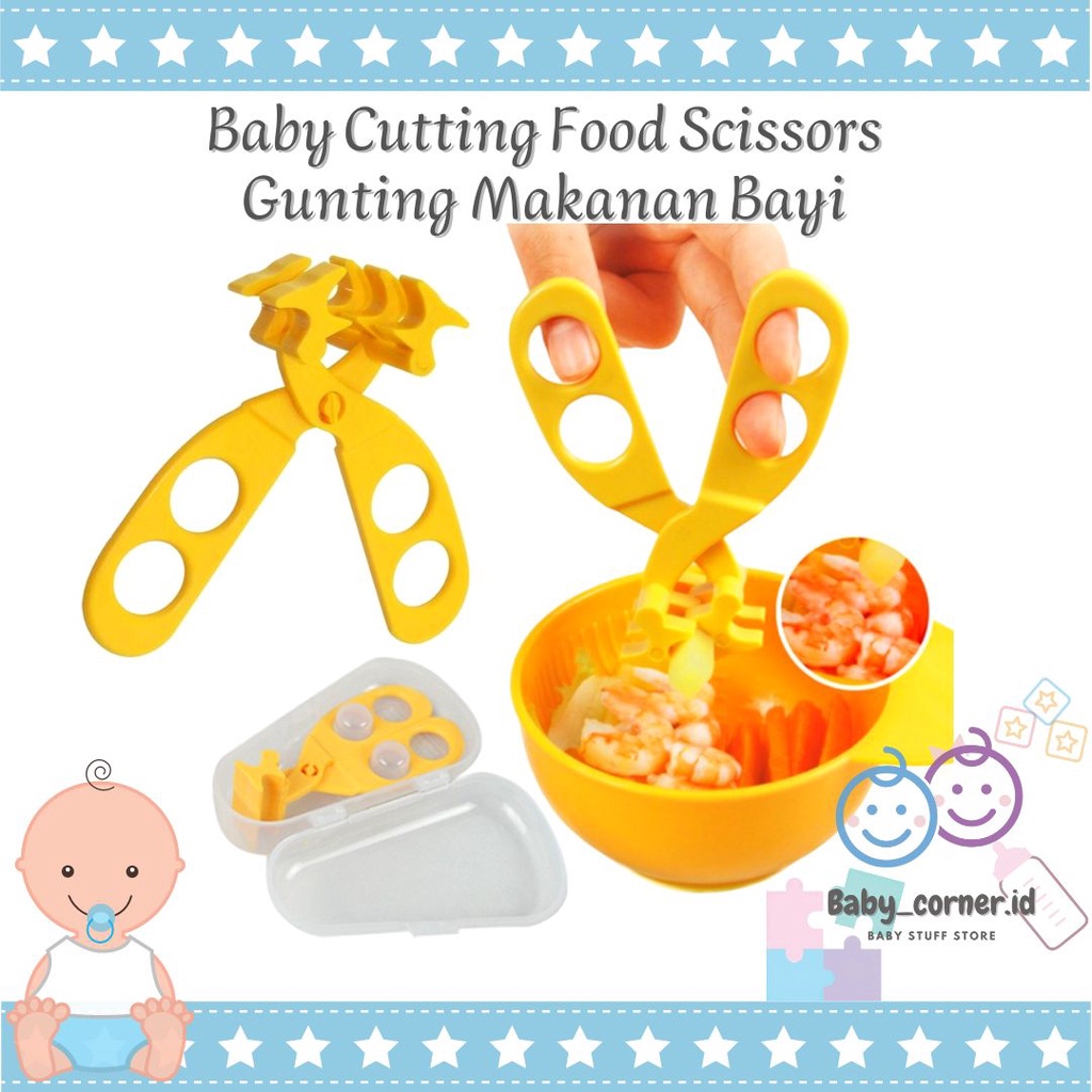Gunting Makanan Bayi Anak MPASI | Baby Food Cutter