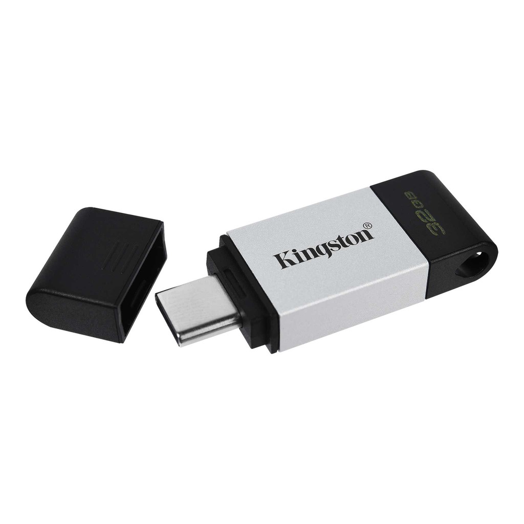 Kingston FlashDisk Data Traveler DT80 OTG 32GB USB-C Drive 32 GB