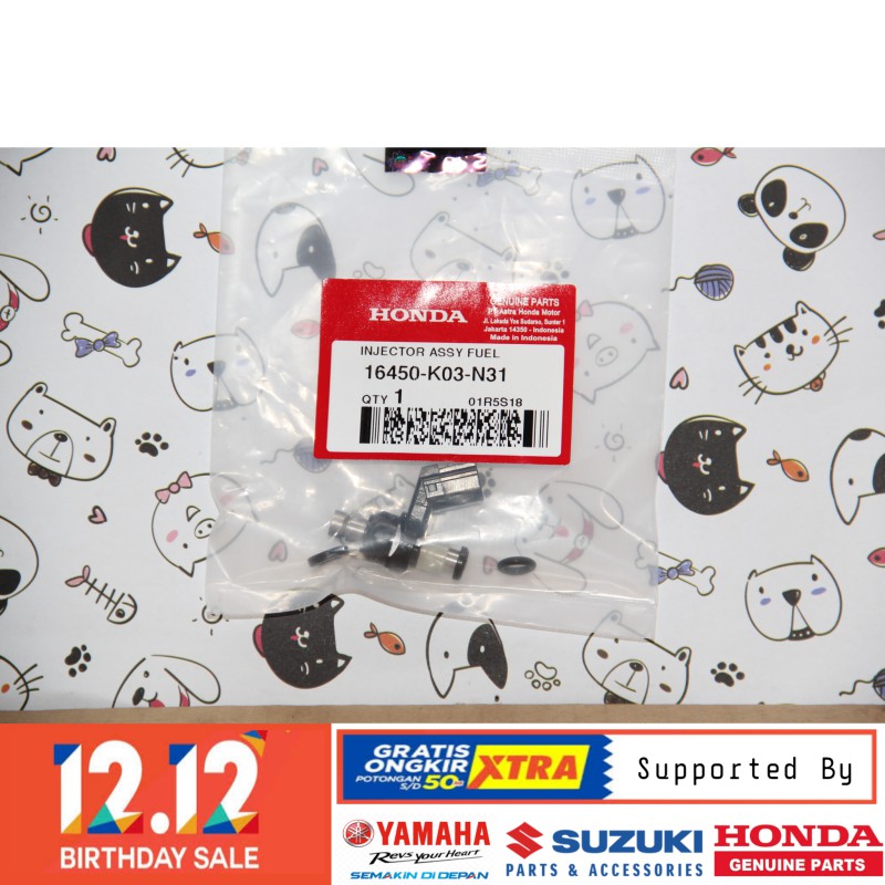 DIJAMIN ASLI!!! INJEKTOR HONDA BLADE 125 FI REVO FI ORIGINAL BERKUALITAS