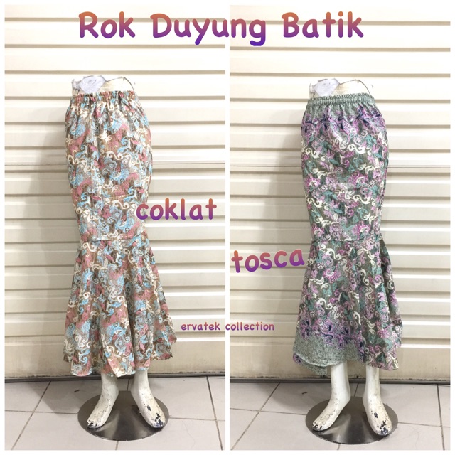 Rok Duyung / Mermaid Batik RD01 Bawahan Sepan Batik Model Duyung / Bawahan Kebaya Modern