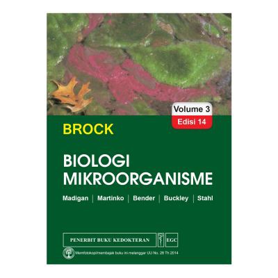 Original Brock Biologi Mikroorganisme, Ed.14, Vol. 3 CBSBY