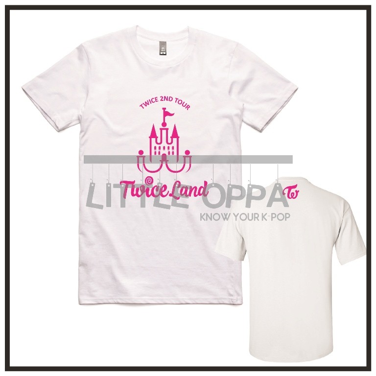 KAOS T-SHIRT KPOP TWICE TWICELAND TWICE 2ND TOUR
