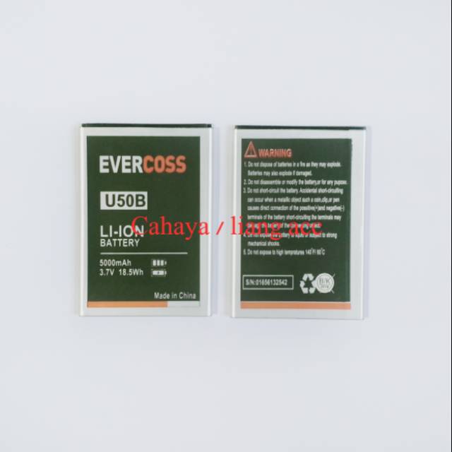 BATERAI EVERCOSS U50B BATTERY EVERCOSS U50B