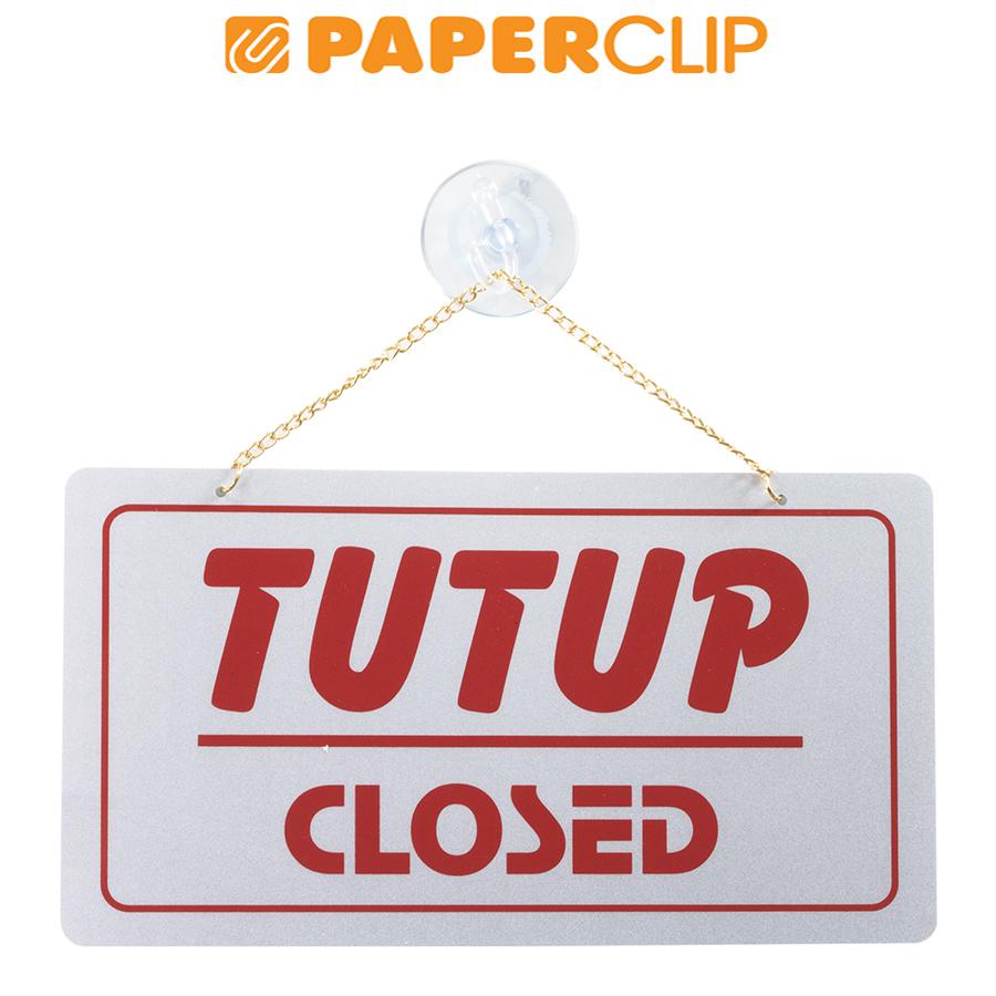 

SIGNBRD MG DISL BUKATUTUP INDING