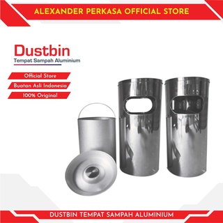 Jual Dustbin Tempat Sampah Aluminium Stainless Stell Shopee Indonesia