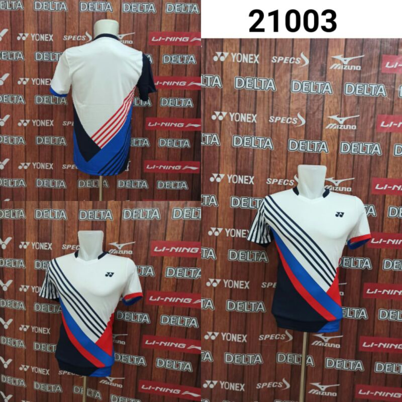 BAJU BADMINTON IMPORT Y 21003 MURAH KAOS OLAHRAGA BULU TANGKIS GRADE ORI