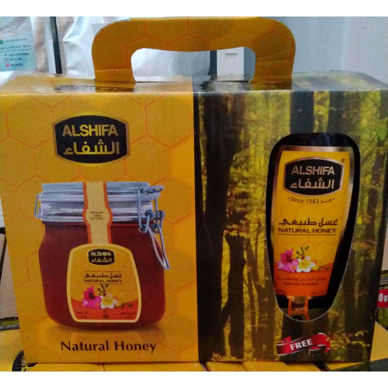 

Madu Alshifa Paket 1kg Free 250g