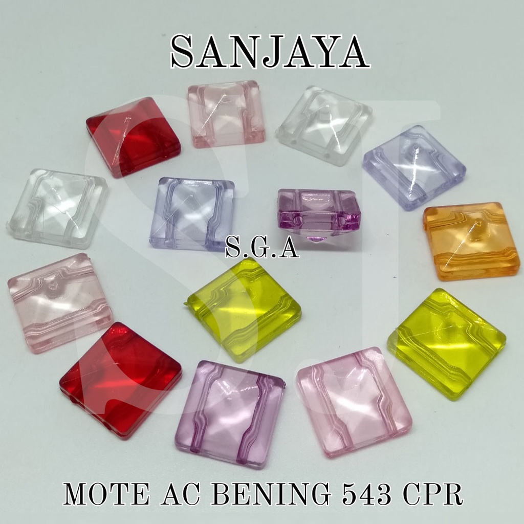 MANIK BENING / MOTE BENING / MANIK AKRILIK KOTAK / MOTE AKRILIK KOTAK / MANIK BENING KOTAK / MOTE AC BENING KOTAK 543 CPR