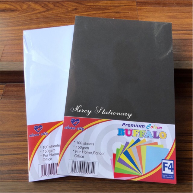 Kertas Cover Buffalo Warna Folio Bufalo Hitam Bufalo 