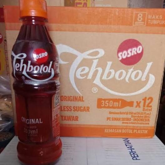 

TERMURAH Teh Botol Sosro Botol Minuman Kemasan Pet Karton 1 Dus isi 12 x 350 ml/MINUMAN COLLAGEN/MINUMAN YOYIC/MINUMAN DIET/MINUMAN PEMUTIH BADAN/MINUMAN KOREA/MINUMAN KEMASAN/MINUMAN KALENG/MINUMAN KOTAK/MINUMAN SEHAT HERBAL/MINUMAN SEHAT UNTUK