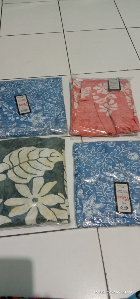 Kulot Batik Wanita Motif Warna Soft Batik Pekalongan Murah