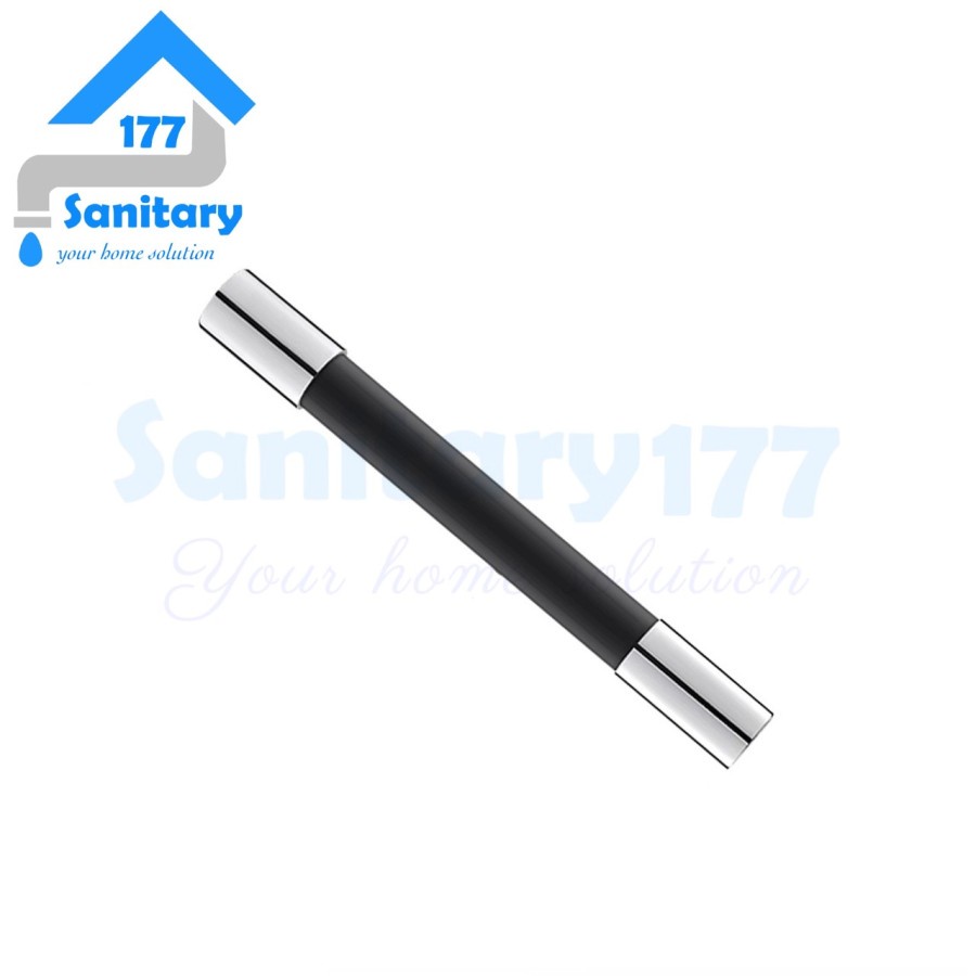 Sambungan Kran air Selang Flexible 20cm 30cm 40cm 50cm -Ekstensi kepala selang air hitam orange  Keran Air Universal 1/2 Inch 360 Derajat Silikon fleksibel