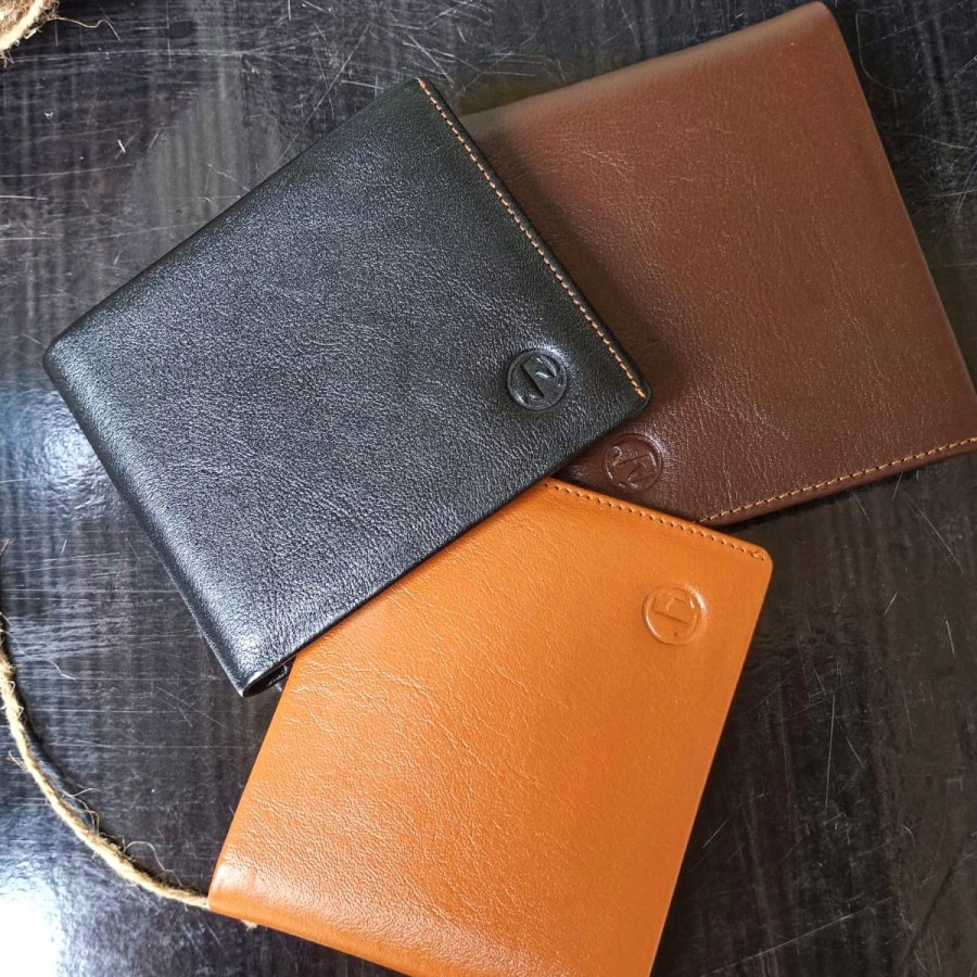 Dompet Pria Kulit Asli /Dompet kartu Kulit Fashion Pria 15 slot kartu JATACC