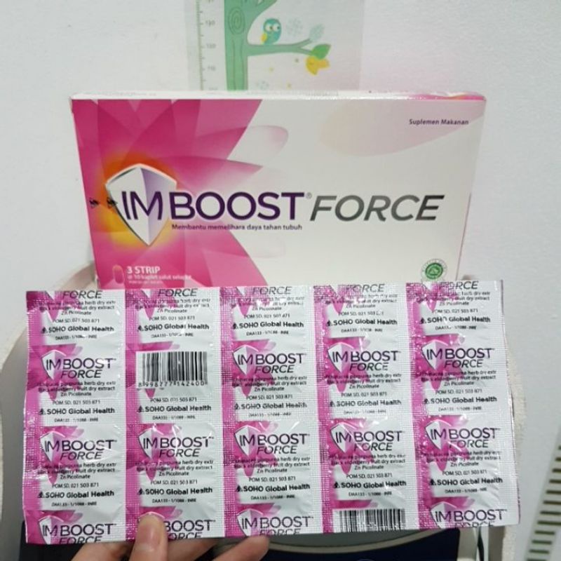 IMBOOST FORCE tablet dewasa meningkatkan imun