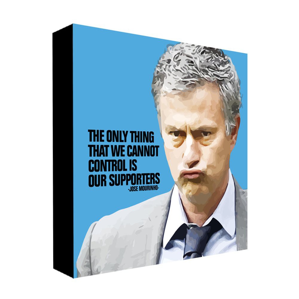 Promo Poster Pop Art Jose Mourinho Berkualitas
