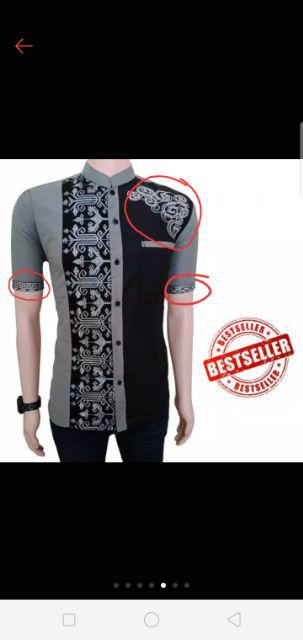 Bps Kemeja Pria Winston Fredd Tommy Tomy Pendek M L & Xl Batik Fashion Cowok Pdk Promo Ot Collection