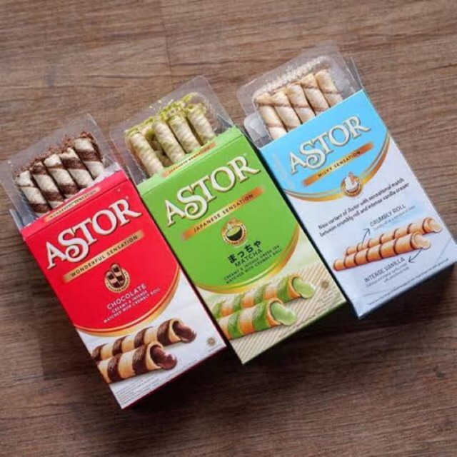 

Astor Wafer [Choco-Matcha-Vanilla] 40g