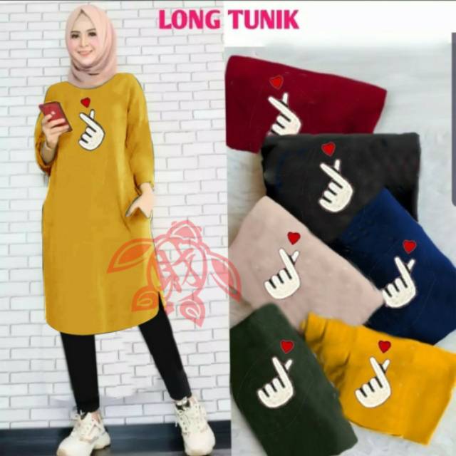 TUNIK SANUR SARANGE 4 warna