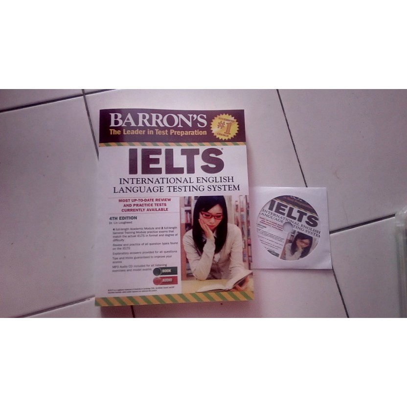 SPECIAL Buku Barron IELTS 4th Edition With MP3 CD LIMITED