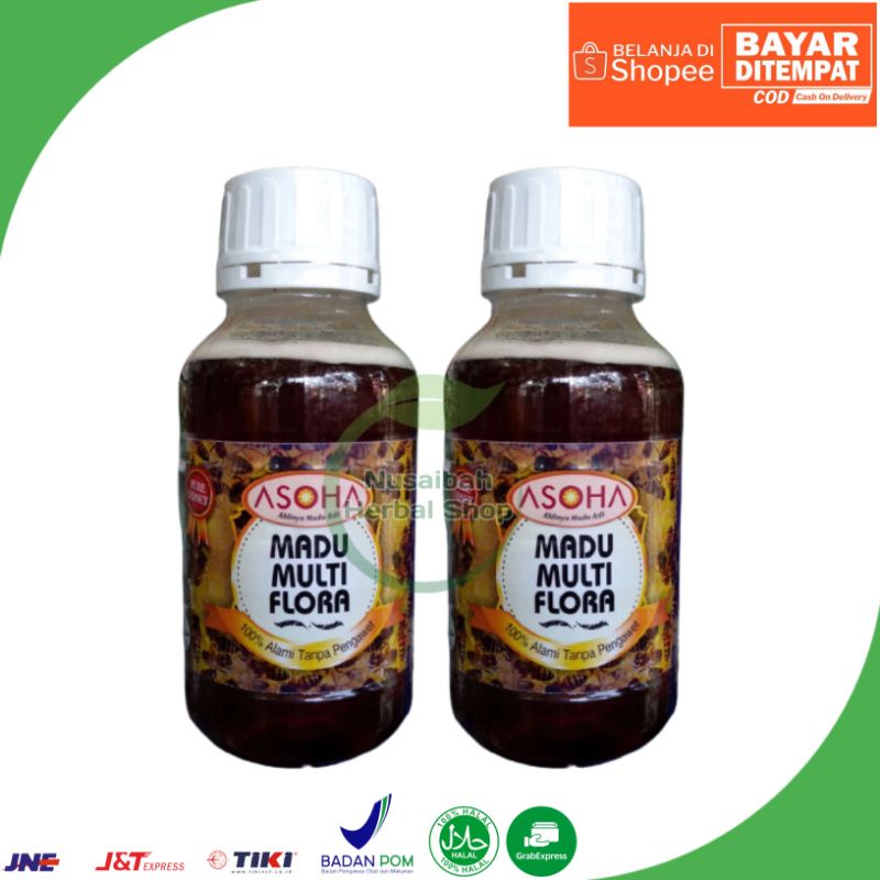 

Madu Multiflora ASOHA [700gr] Asli 100% ALAMI TANPA PENGAWET