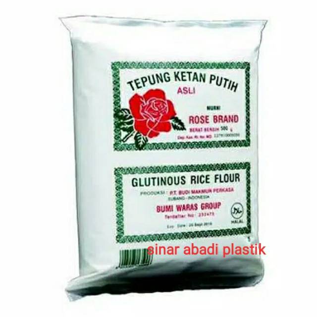 

Tepung Ketan Rose Brand 500gr