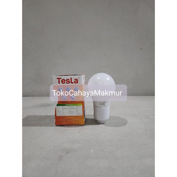 Lampu LED Bohlam Classic 3w 3watt Tesla Cahaya Putih Hemat Energy