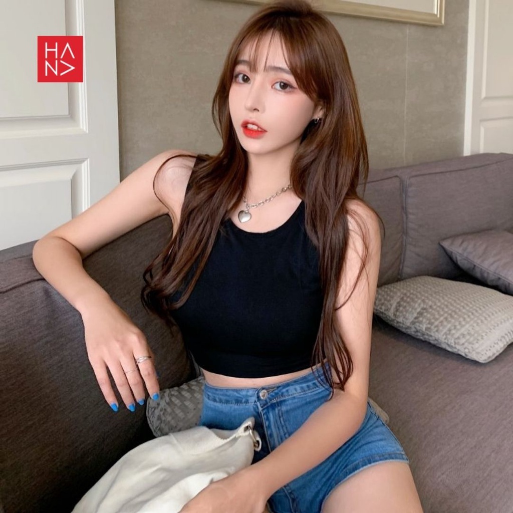 Sita Crop Tank Top Murah Atasan Wanita Murah - TT007-4