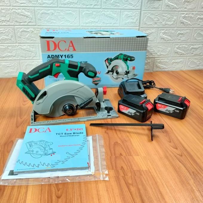 ~~~~~] circular saw Cordless DCA ADMY165 / mesin gergaji baterai 20V ADMY-165