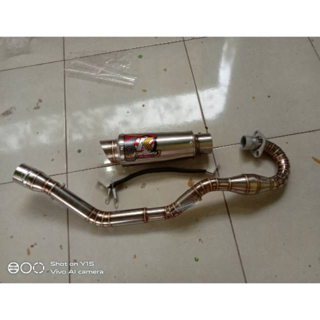 knalpot kawahara for klx . d tracker ada